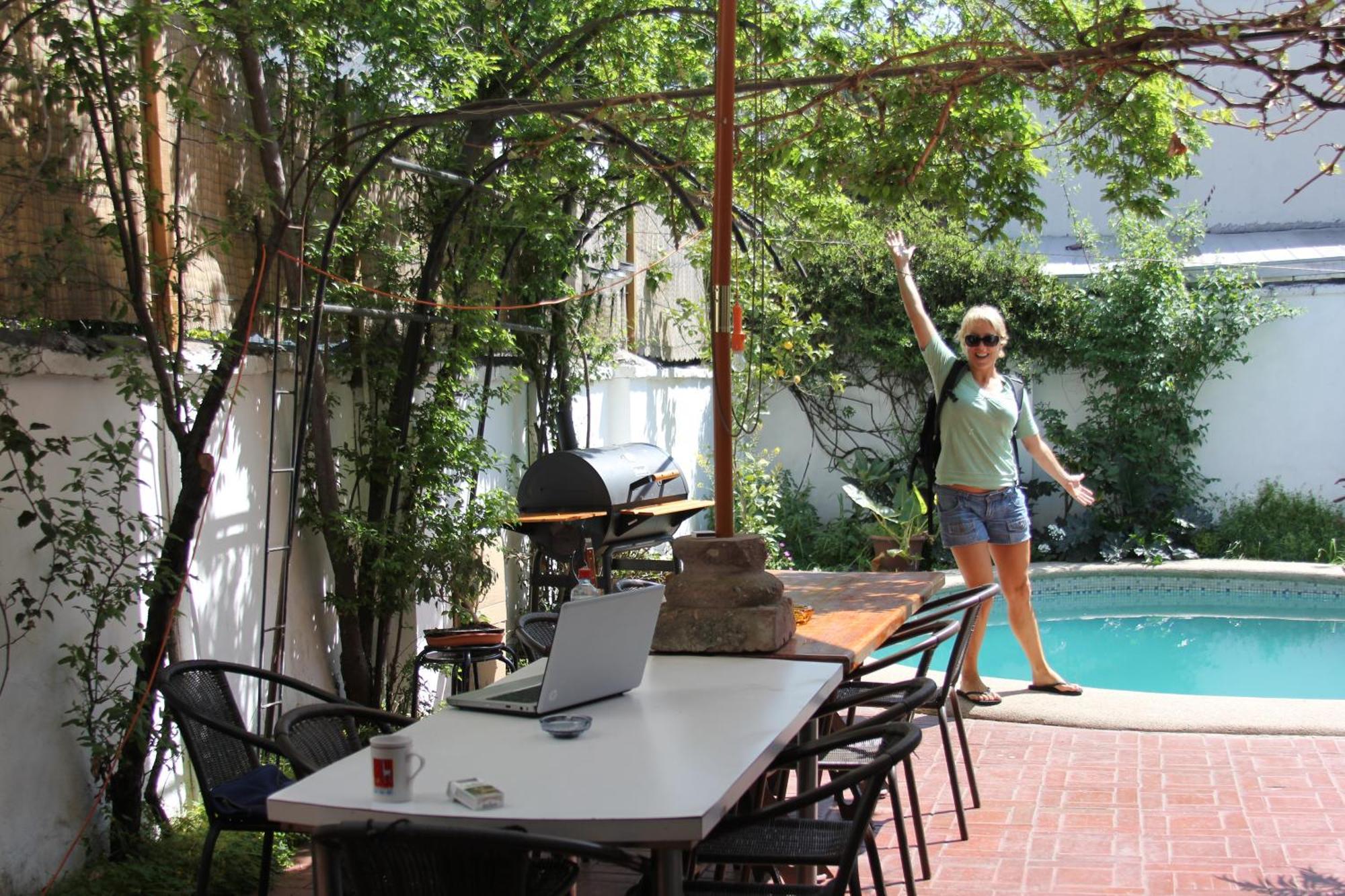 Ventana Sur Hostal Santiago Exterior photo